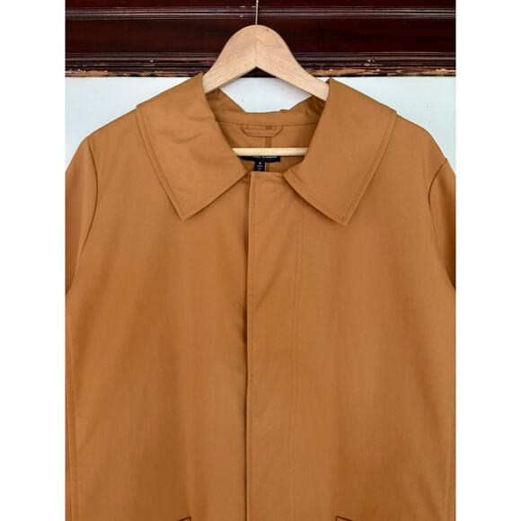 Universal Standard $248 Tan Brown Spring Raincoat Trench Coat NWT- Size 12/14 - Picture 6 of 8